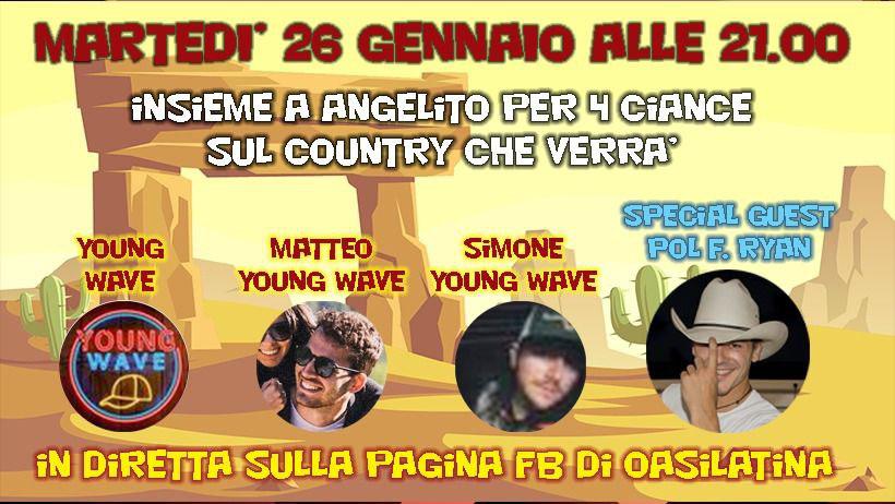 ANGELITO E 4 CIANCE SUL COUNTRY...